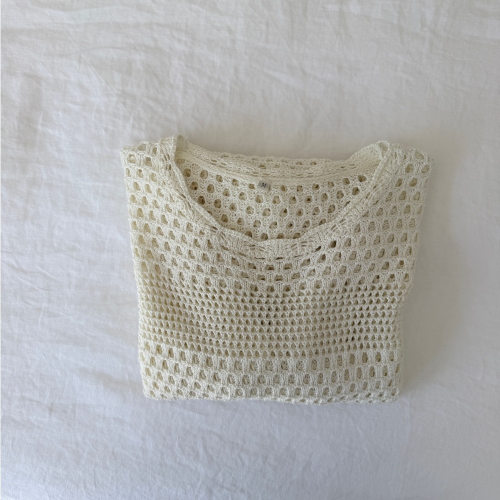 Eyelet Swim Coverup